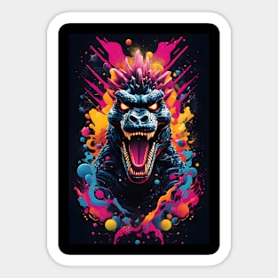 Godzilla Sticker